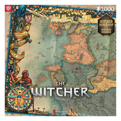The Witcher 3 Gaming Puzzle The Northern Kingdoms (1000 pieces)  5908305242994