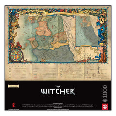 The Witcher 3 Gaming Puzzle The Northern Kingdoms (1000 pieces)  5908305242994