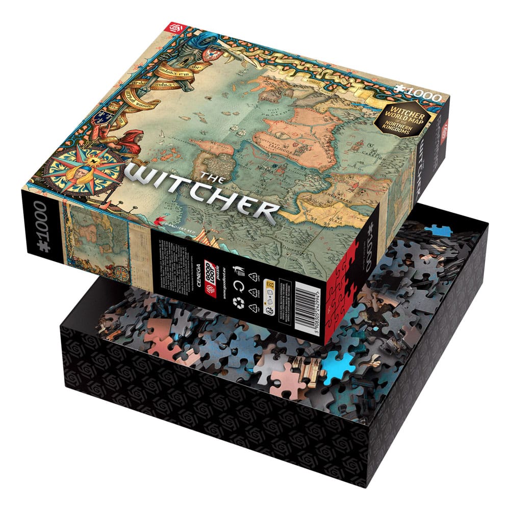 The Witcher 3 Gaming Puzzle The Northern Kingdoms (1000 pieces)  5908305242994