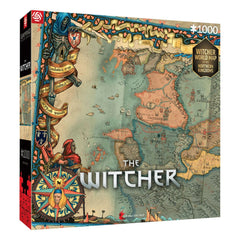 The Witcher 3 Gaming Puzzle The Northern Kingdoms (1000 pieces)  5908305242994