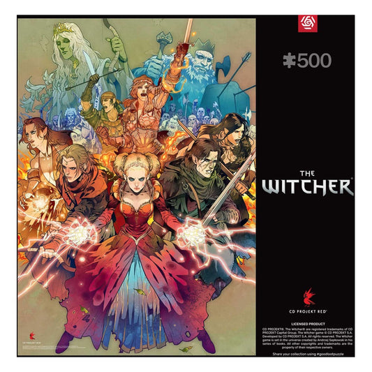 The Witcher Gaming Puzzle Scoia'tael (500 pieces) 5908305243007