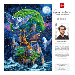 Roch Urbaniak Imagination Puzzle Owl Island / Wyspa Sów (1000 pieces) 5908305243014