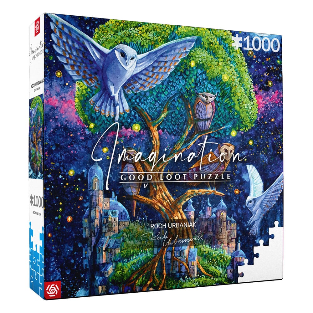 Roch Urbaniak Imagination Puzzle Owl Island / Wyspa Sów (1000 pieces) 5908305243014