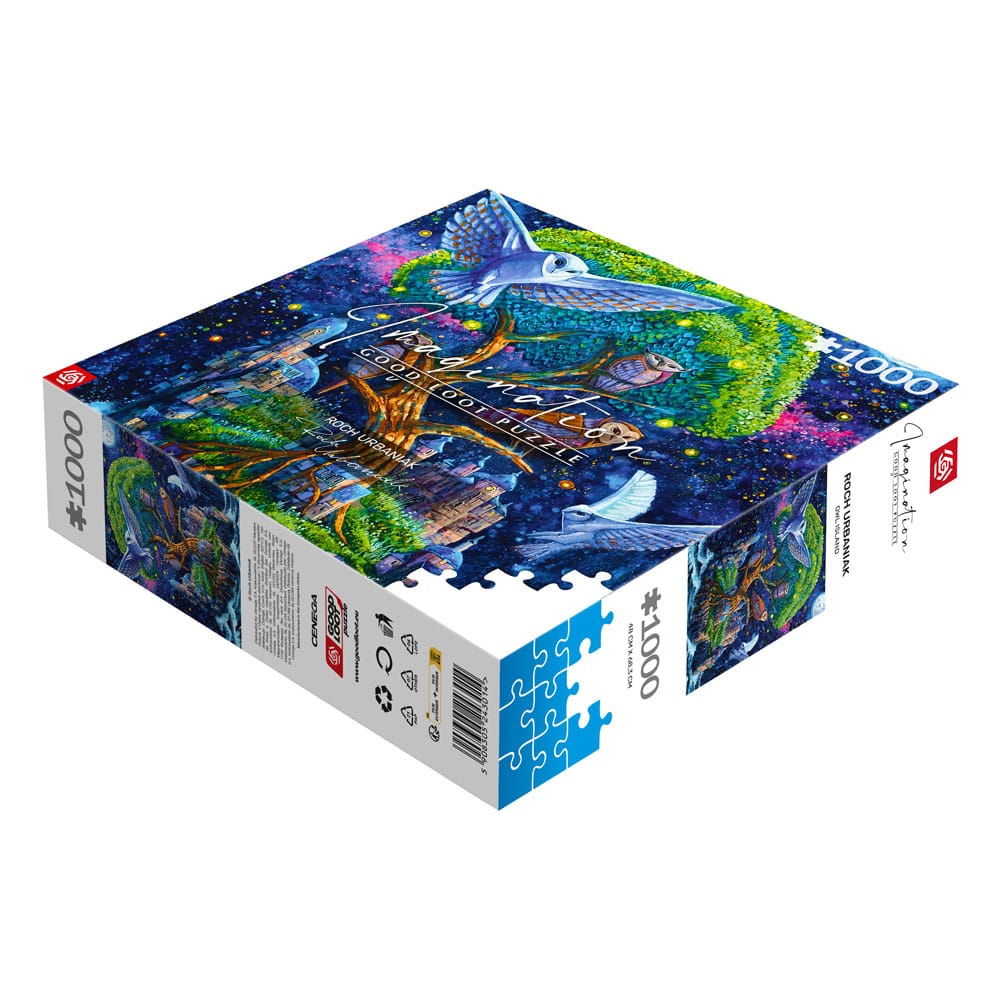 Roch Urbaniak Imagination Puzzle Owl Island / Wyspa Sów (1000 pieces) 5908305243014