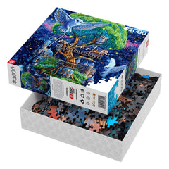 Roch Urbaniak Imagination Puzzle Owl Island / Wyspa Sów (1000 pieces) 5908305243014