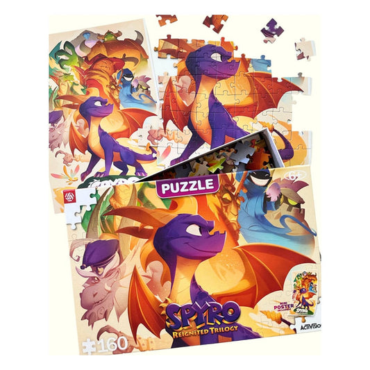 Spyro Reignited Trilogy Kids Puzzle Heroes (160 pieces)  5908305243021
