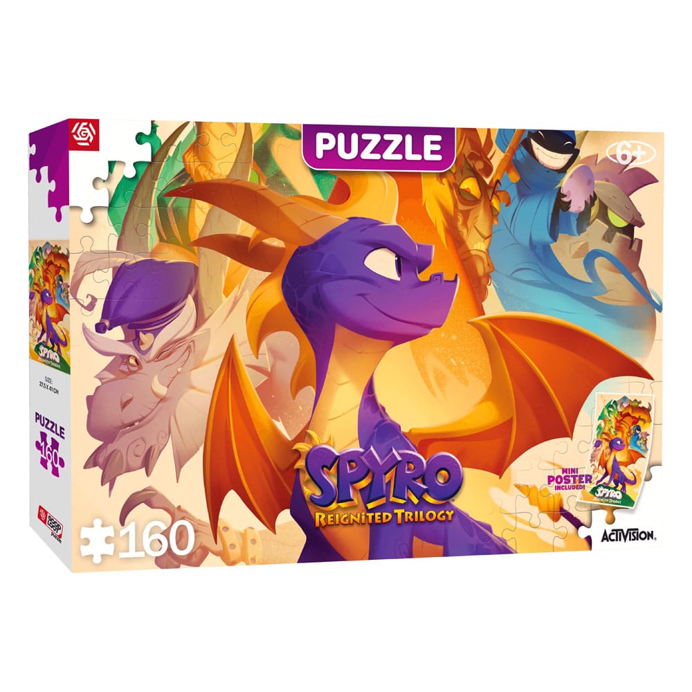 Spyro Reignited Trilogy Kids Puzzle Heroes (160 pieces)  5908305243021