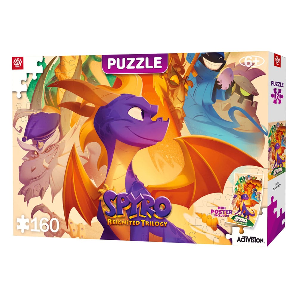 Spyro Reignited Trilogy Kids Puzzle Heroes (160 pieces) 5908305243021