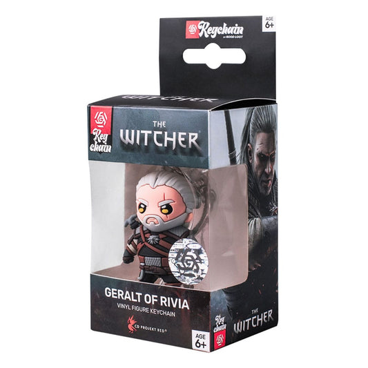 The Witcher III: Wild Hunt Vinyl Keychain Geralt of Rivia 5908305244677