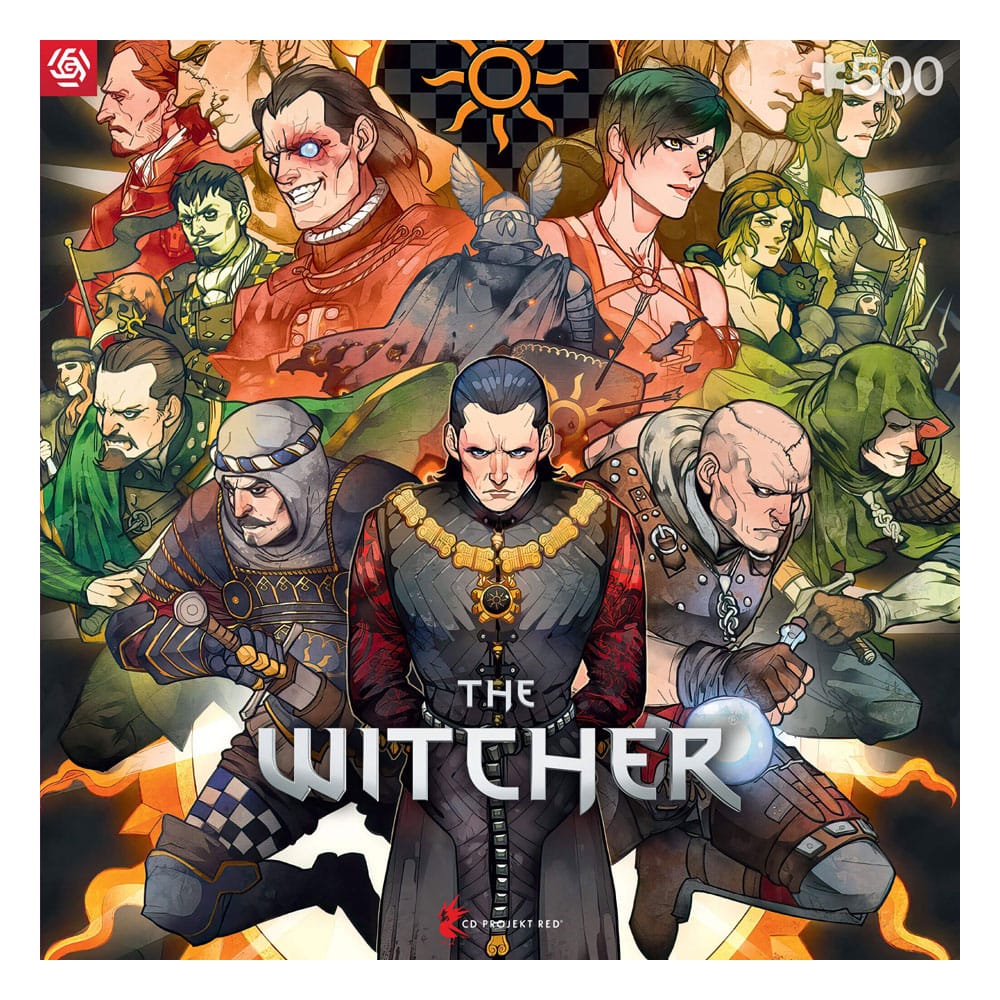 The Witcher Gaming Puzzle Nilfgaard (500 pieces) 5908305244936
