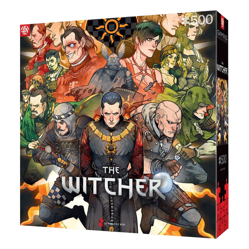 The Witcher Gaming Puzzle Nilfgaard (500 pieces) 5908305244936