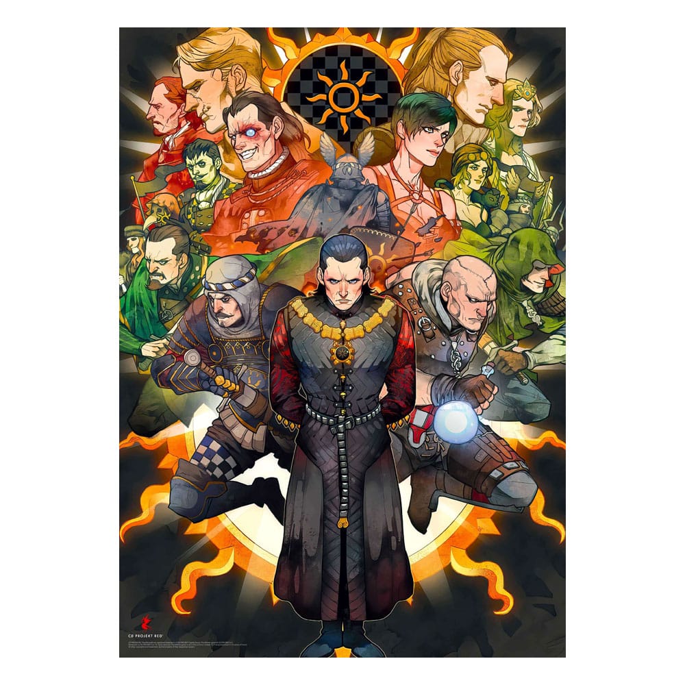 The Witcher Gaming Puzzle Nilfgaard (500 pieces) 5908305244936