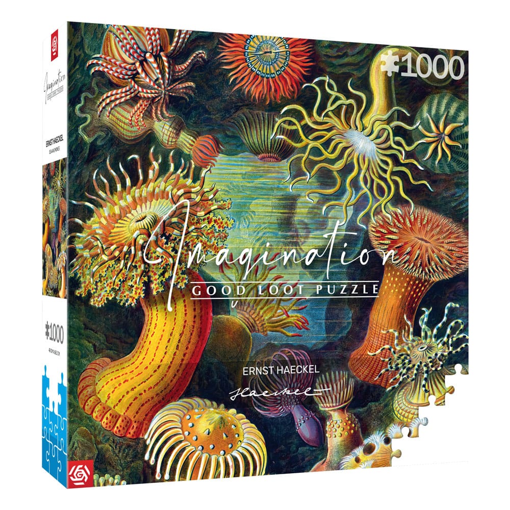 Ernst Haeckel Imagination Puzzle Sea Anemones/Stworzenia morskie (1000 pieces) 5908305244943