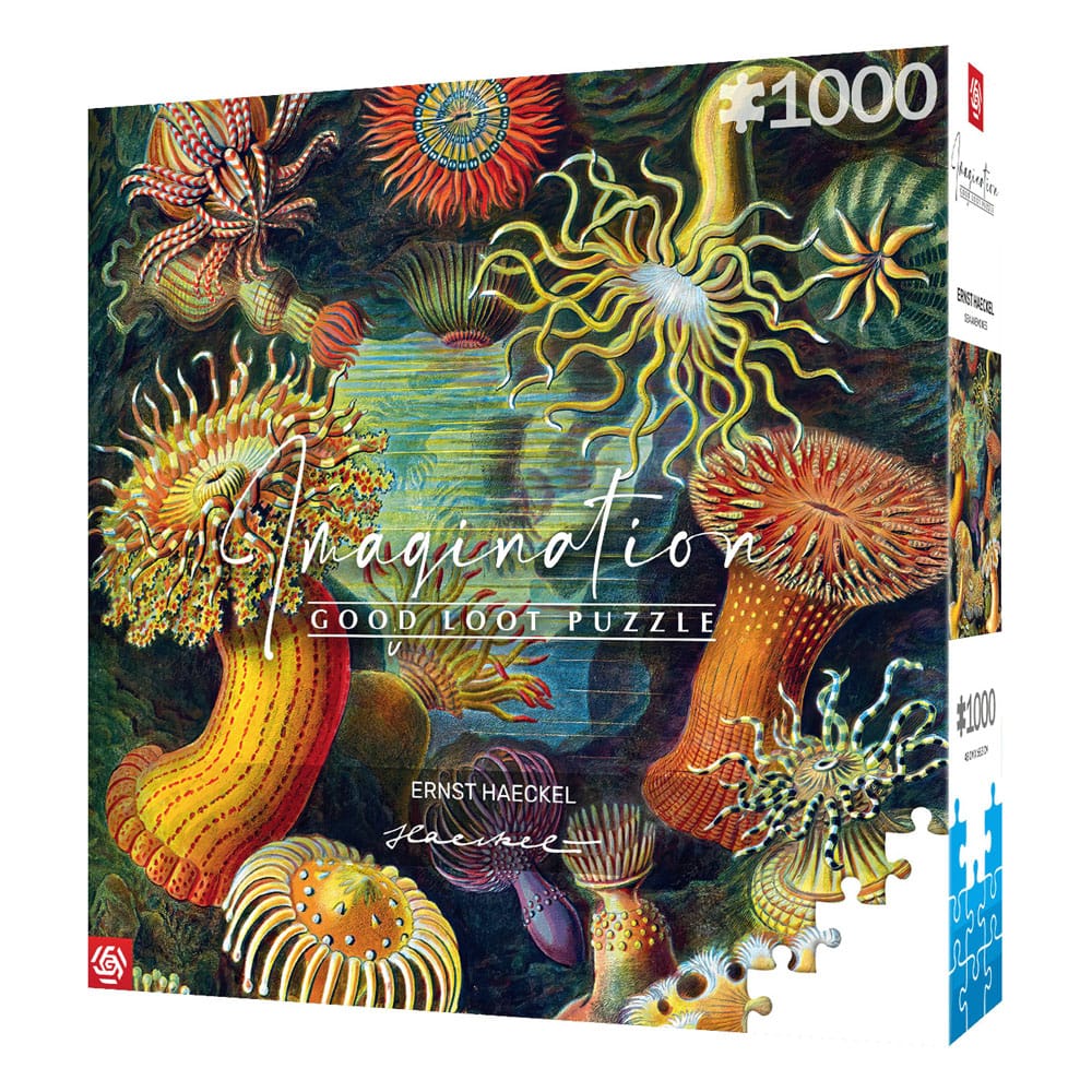 Ernst Haeckel Imagination Puzzle Sea Anemones/Stworzenia morskie (1000 pieces) 5908305244943