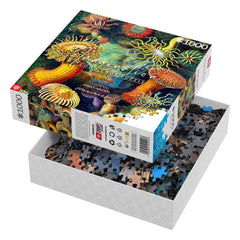 Ernst Haeckel Imagination Puzzle Sea Anemones/Stworzenia morskie (1000 pieces) 5908305244943