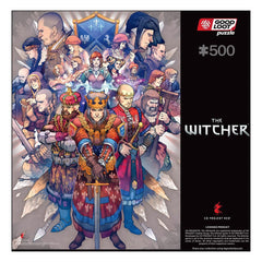 The Witcher Gaming Puzzle Northern Realms (500 pieces) 5908305246756