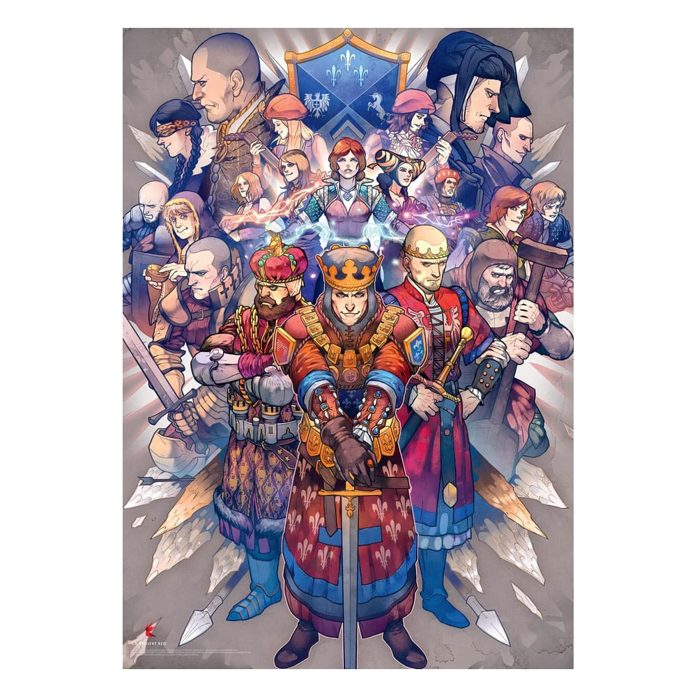 The Witcher Gaming Puzzle Northern Realms (500 pieces) 5908305246756