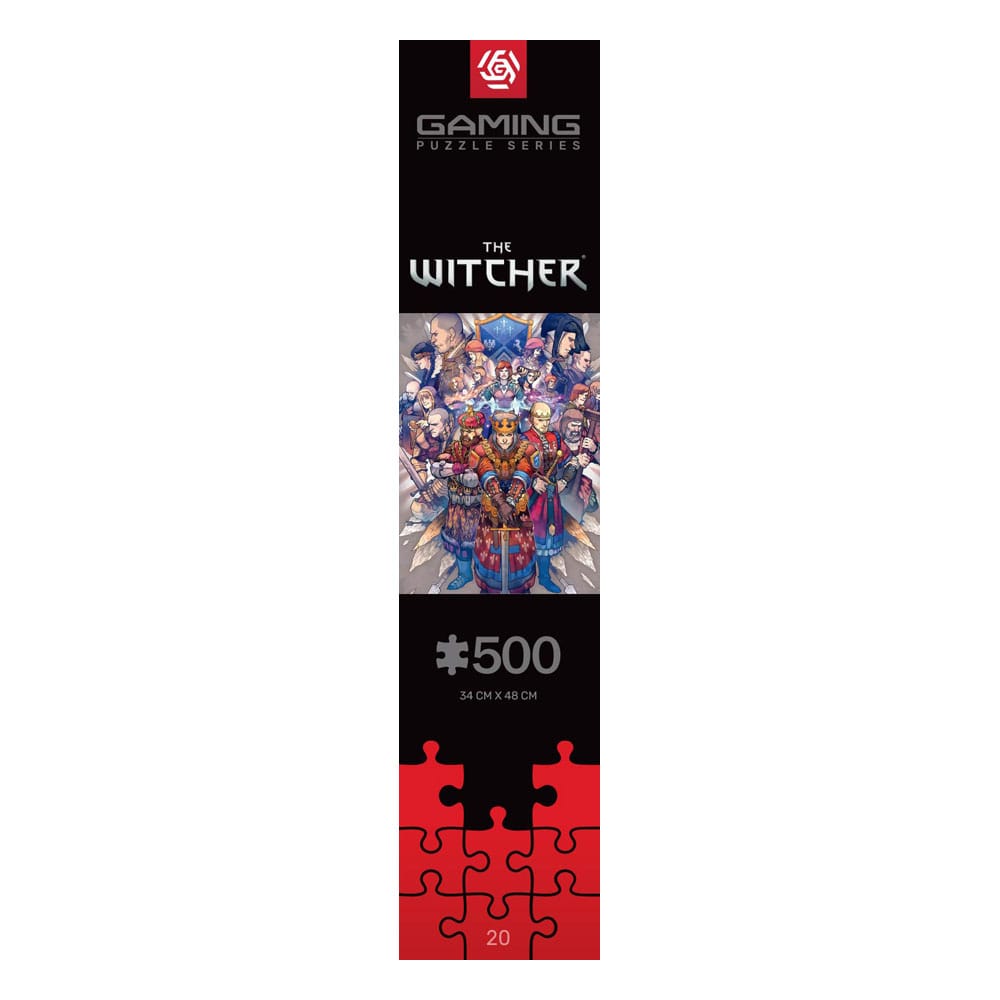 The Witcher Gaming Puzzle Northern Realms (500 pieces) 5908305246756