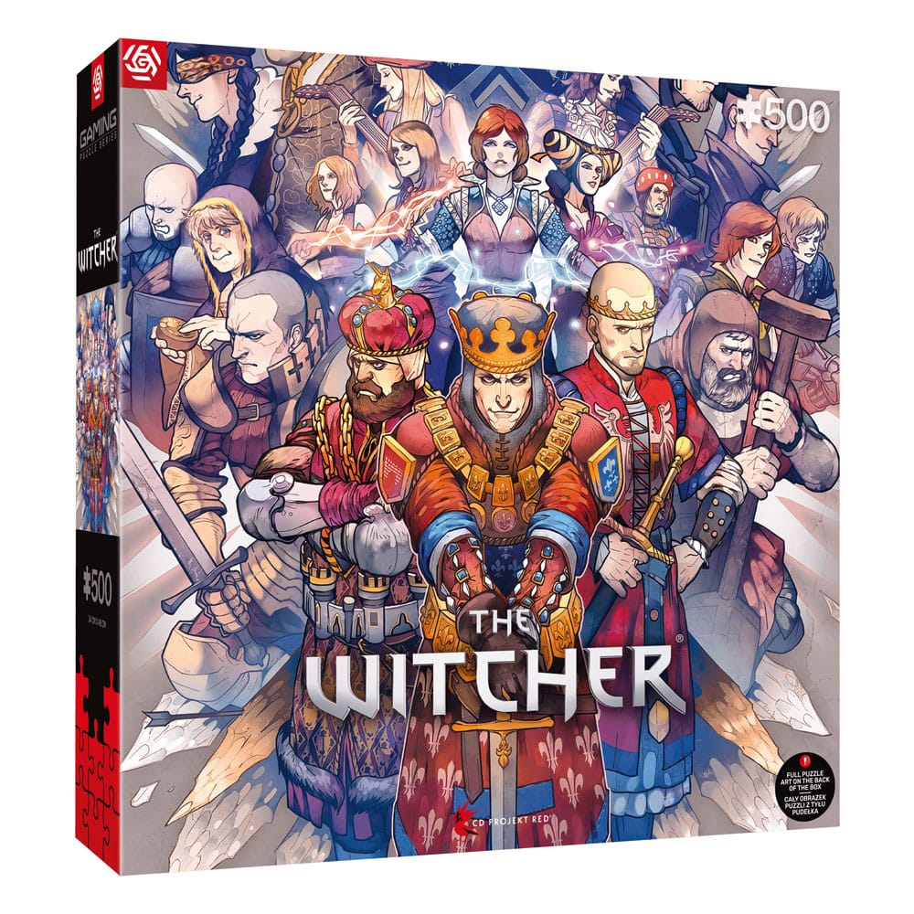 The Witcher Gaming Puzzle Northern Realms (500 pieces) 5908305246756