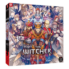 The Witcher Gaming Puzzle Northern Realms (500 pieces) 5908305246756