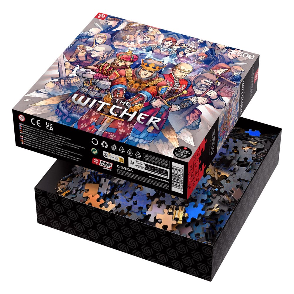 The Witcher Gaming Puzzle Northern Realms (500 pieces) 5908305246756