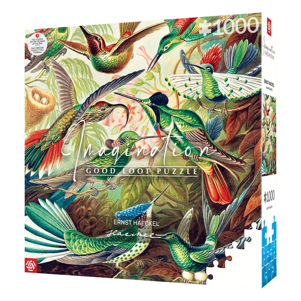 Ernst Haeckel Imagination Puzzle Hummingbirds/Kolibry (1000 pieces) 5908305246794
