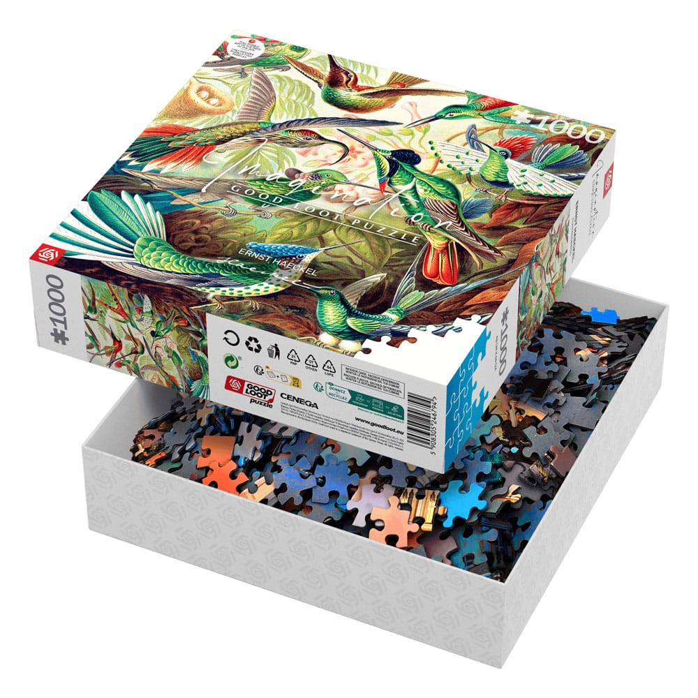 Ernst Haeckel Imagination Puzzle Hummingbirds/Kolibry (1000 pieces) 5908305246794
