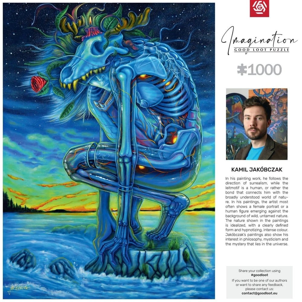Imagination Series Puzzle Kamil Jakóbczak Bialy Wilk (1000 pieces)  5908305247906