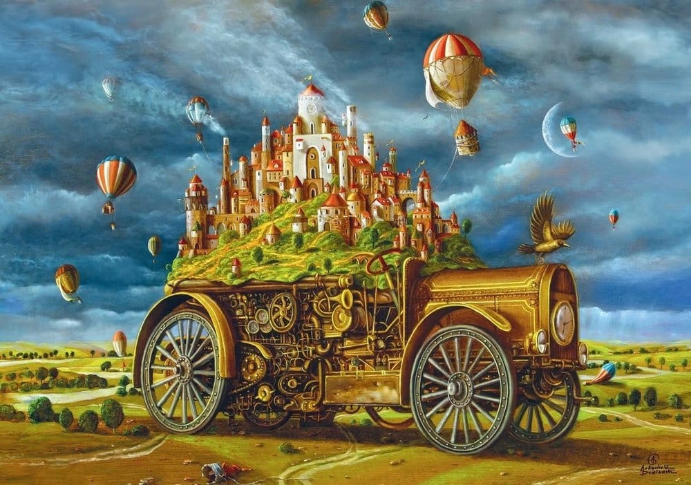 Imagination Series Puzzle Arkadiusz Dzielawski Wielka przeprowadzka (1000 pieces)  5908305249368