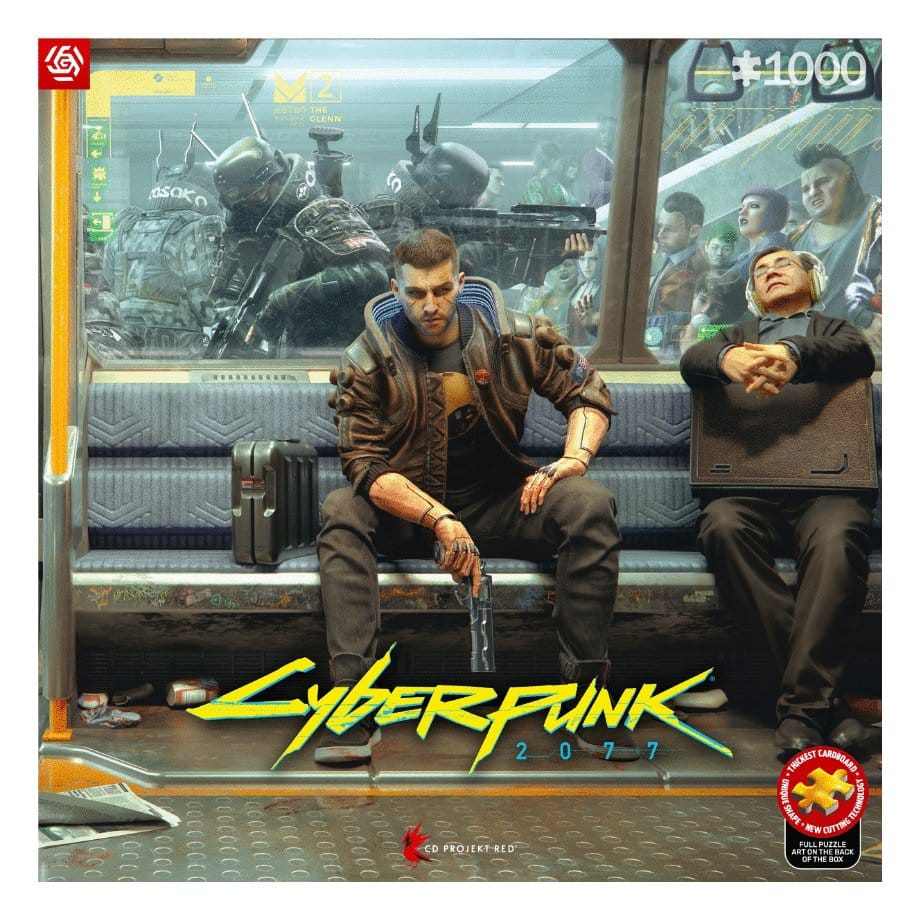Cyberpunk 2077 Puzzle Metro (1000 Pieces) 5908305249511