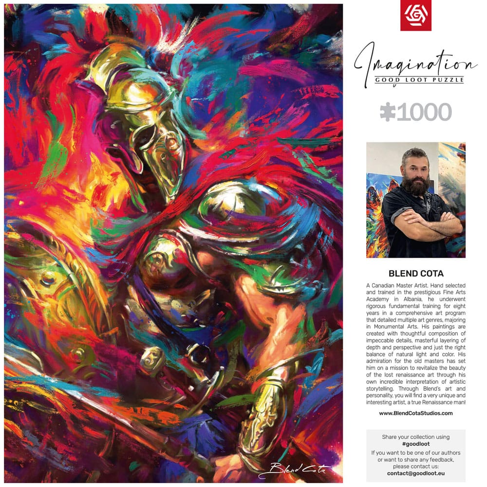 Blend Cota Puzzle The Illyrian Warrior (1000 pieces) 5908305249665
