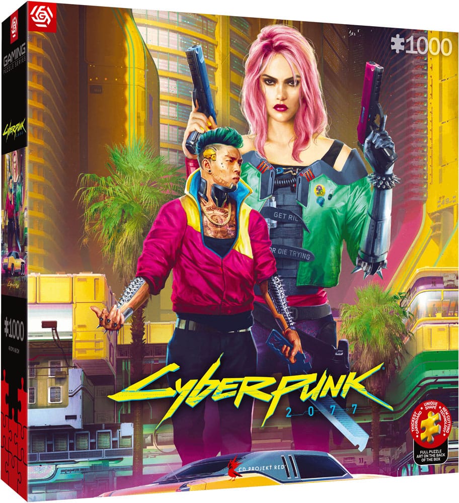 Cyberpunk 2077 Puzzle Kitsch Style (1000 pieces)  5908305249696
