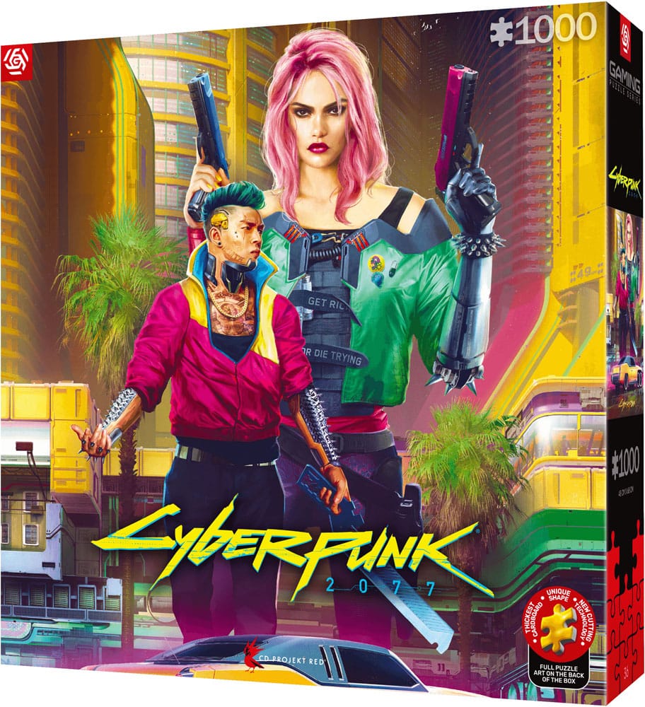 Cyberpunk 2077 Puzzle Kitsch Style (1000 pieces)  5908305249696