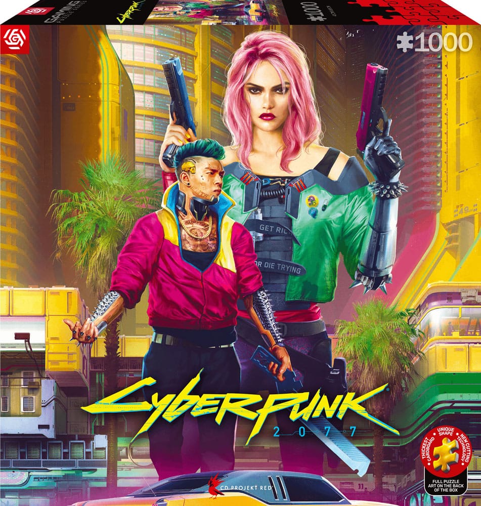 Cyberpunk 2077 Puzzle Kitsch Style (1000 pieces)  5908305249696