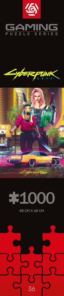 Cyberpunk 2077 Puzzle Kitsch Style (1000 pieces)  5908305249696