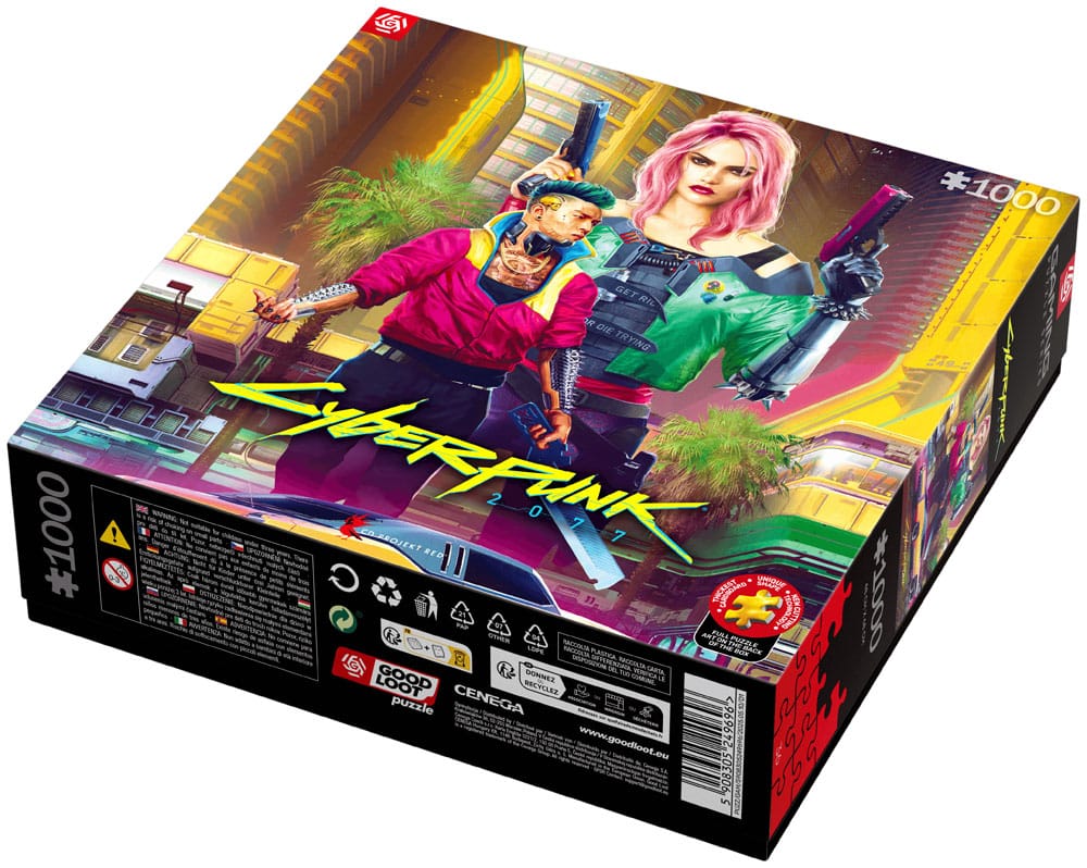 Cyberpunk 2077 Puzzle Kitsch Style (1000 pieces) 5908305249696