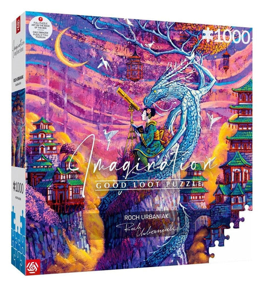 Imagination Series Puzzle Roch Urbaniak Sakura i Ryu (1000 pieces)  5908305249740