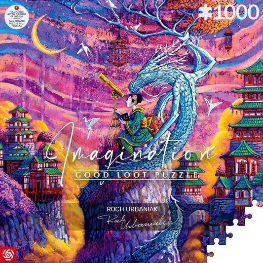 Imagination Series Puzzle Roch Urbaniak Sakura i Ryu (1000 pieces)  5908305249740