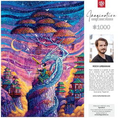 Imagination Series Puzzle Roch Urbaniak Sakura i Ryu (1000 pieces)  5908305249740