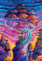 Imagination Series Puzzle Roch Urbaniak Sakura i Ryu (1000 pieces)  5908305249740