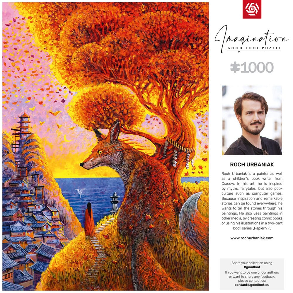 Roch Urbaniak Puzzle Benkei (1000 pieces) 5908305249757