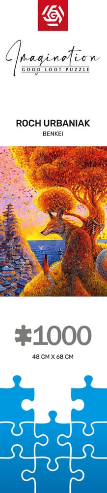 Roch Urbaniak Puzzle Benkei (1000 pieces) 5908305249757