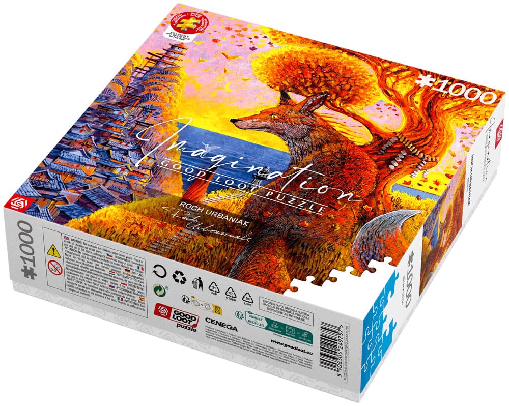 Roch Urbaniak Puzzle Benkei (1000 pieces) 5908305249757