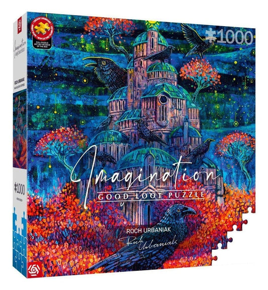 Imagination Series Puzzle Roch Urbaniak Twierdza Pani Kruków (1000 pieces)  5908305249764