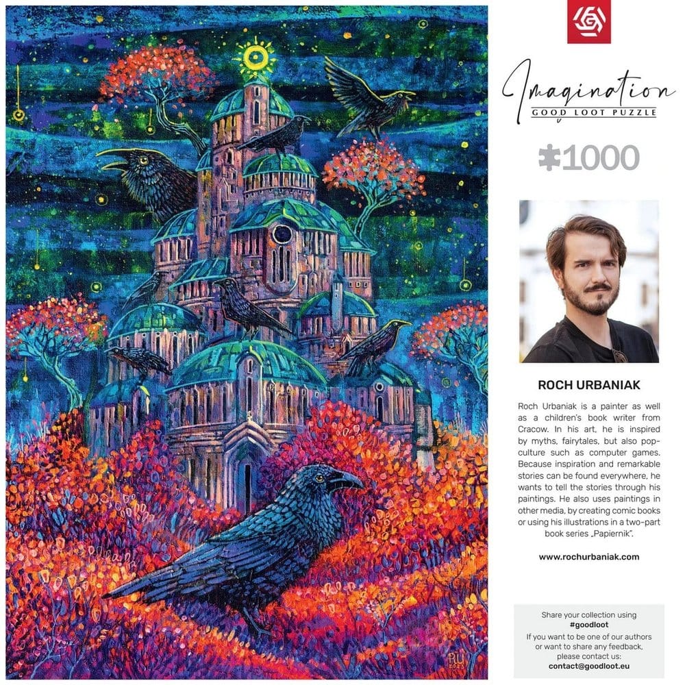 Imagination Series Puzzle Roch Urbaniak Twierdza Pani Kruków (1000 pieces)  5908305249764