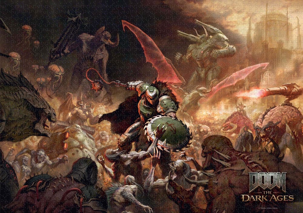 Doom The Dark Ages Puzzle Slayer's Rag (1000 pieces) 5908305249771
