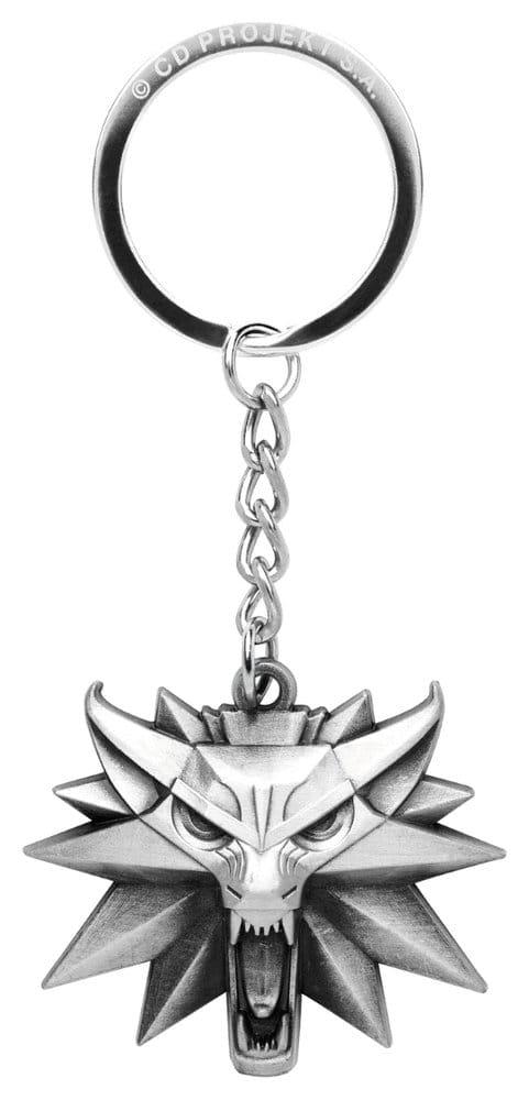 The Witcher 3 Keychain Wolf Medallion 5908305249818