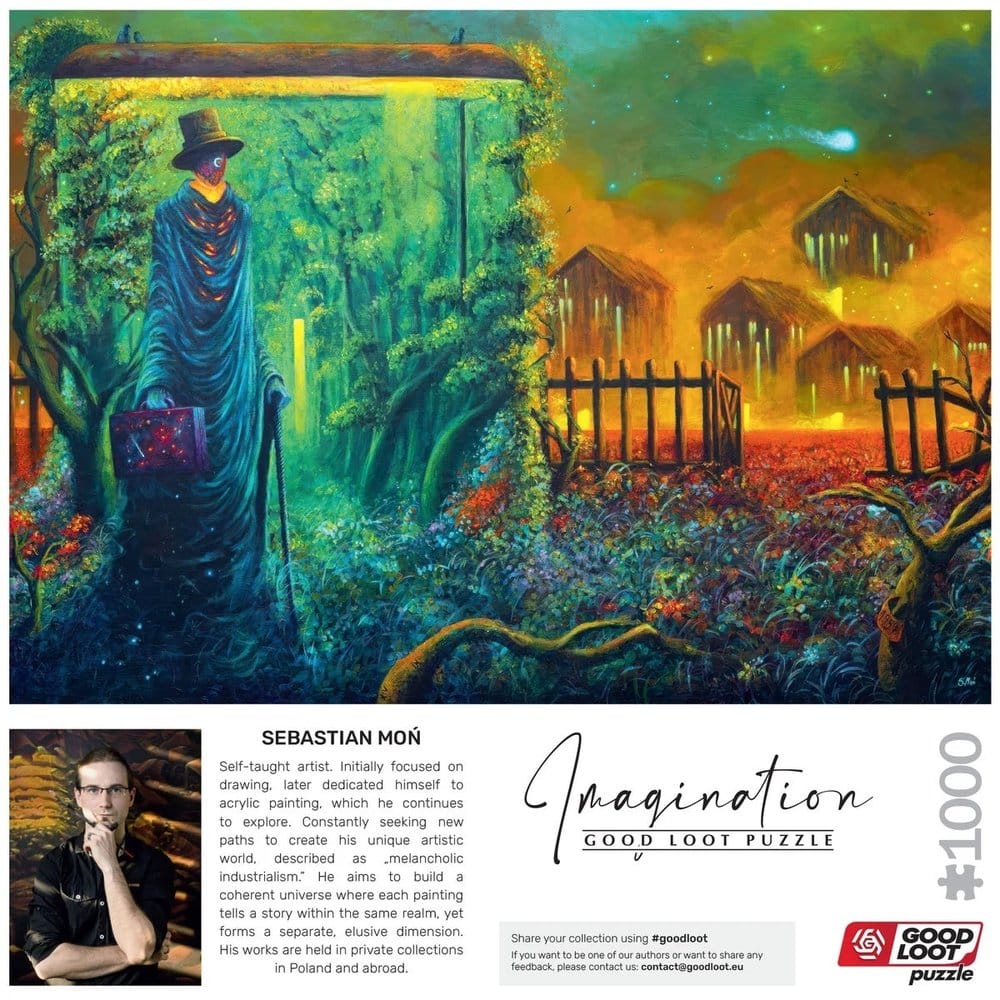 Imagination Series Puzzle Sebastian Mon Stationary Traveller II (1000 pieces)  5908305250012