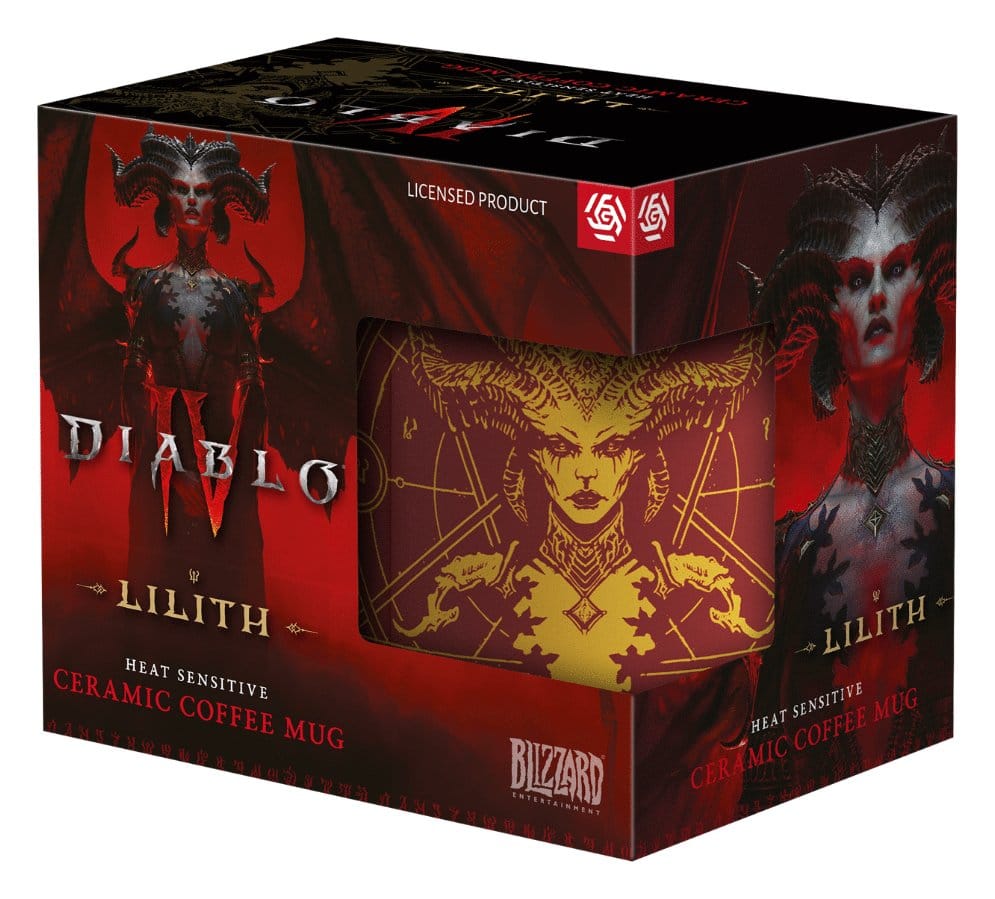 Diablo IV Heat Change Mug Lilith's Blood 5908305250098