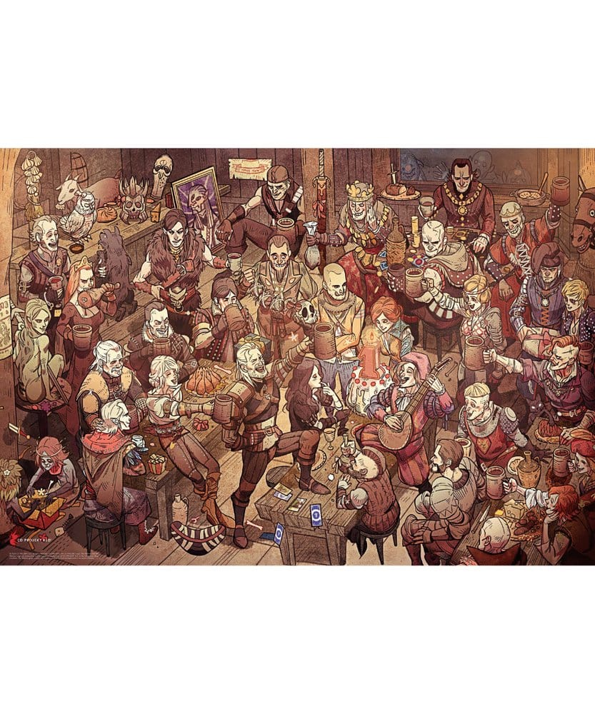The Witcher Puzzle Birthday (1000 pieces) 5908305250197